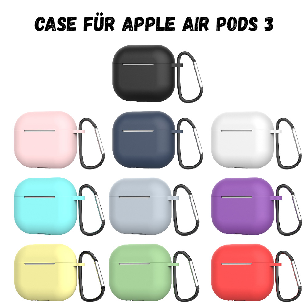 Schutzhülle passend für Apple AirPods 3 Kopfhörer
